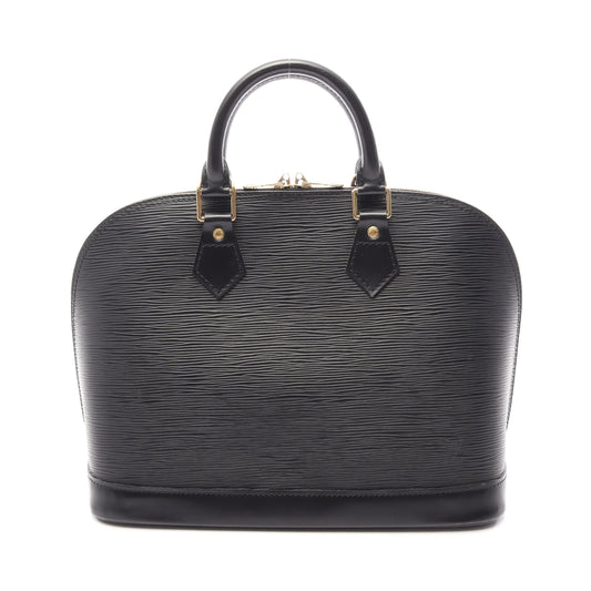 アルマ エピ ノワール ハンドバッグ レザー ブラック ルイヴィトン バッグ LOUIS VUITTON