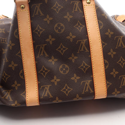 キーポル50 モノグラム ボストンバッグ PVC レザー ブラウン ルイヴィトン バッグ LOUIS VUITTON