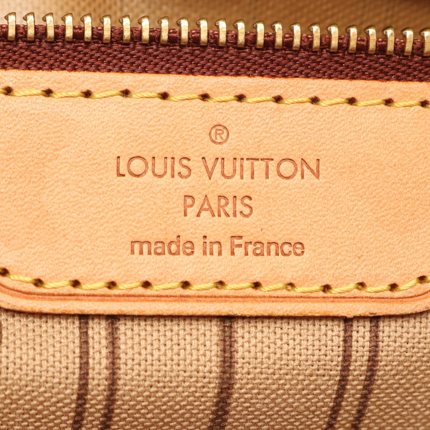 ネヴァーフルMM モノグラム ショルダーバッグ トートバッグ PVC レザー ブラウン ルイヴィトン バッグ LOUIS VUITTON