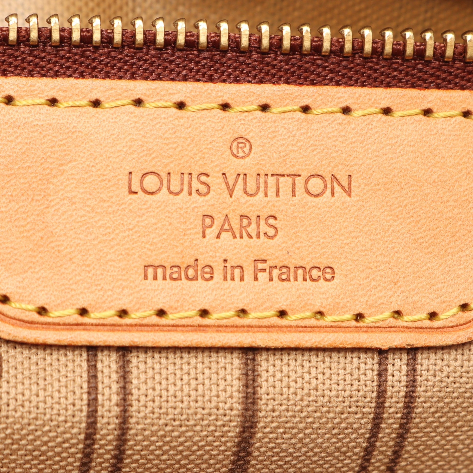 ネヴァーフルMM モノグラム ショルダーバッグ トートバッグ PVC レザー ブラウン ルイヴィトン バッグ LOUIS VUITTON
