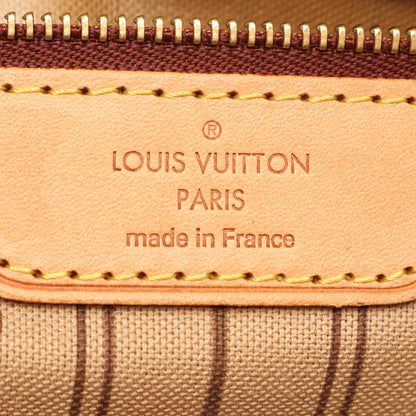 ネヴァーフルMM モノグラム ショルダーバッグ トートバッグ PVC レザー ブラウン ルイヴィトン バッグ LOUIS VUITTON