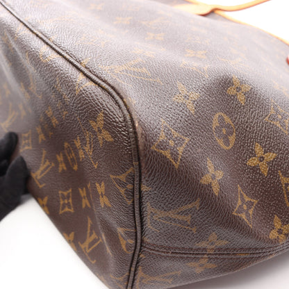 ネヴァーフルMM モノグラム ショルダーバッグ トートバッグ PVC レザー ブラウン ルイヴィトン バッグ LOUIS VUITTON