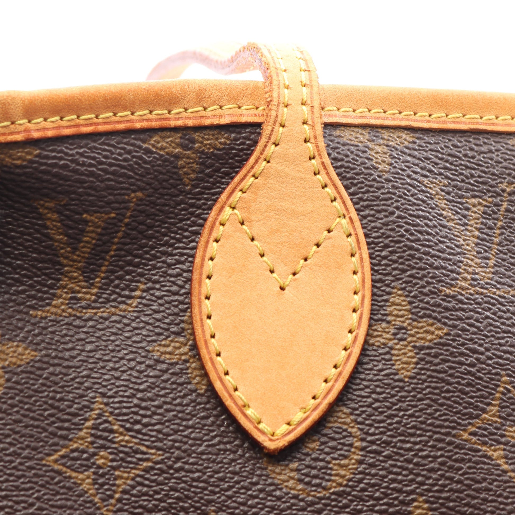 ネヴァーフルMM モノグラム ショルダーバッグ トートバッグ PVC レザー ブラウン ルイヴィトン バッグ LOUIS VUITTON