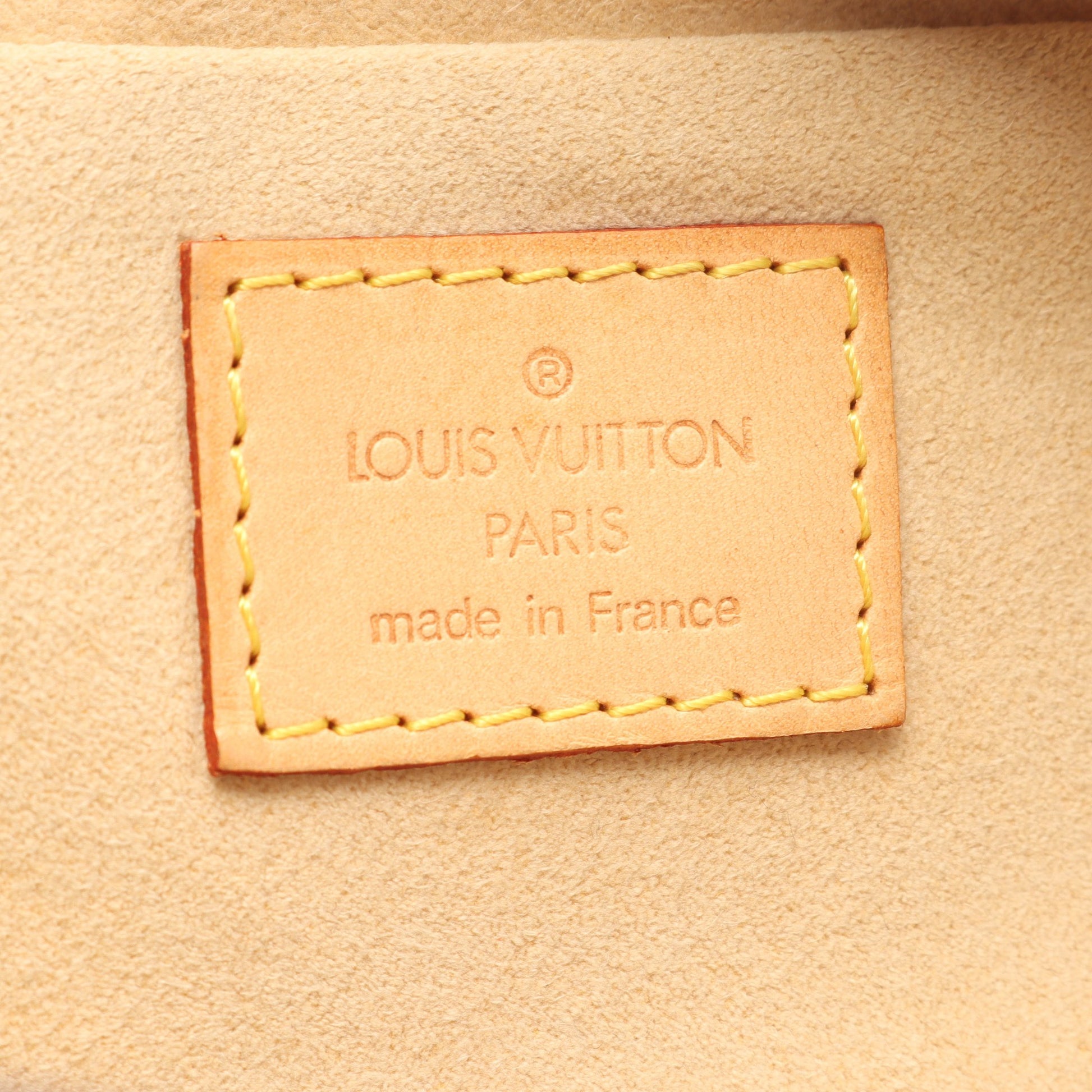 マンハッタンPM モノグラム ハンドバッグ PVC レザー ブラウン ルイヴィトン バッグ LOUIS VUITTON