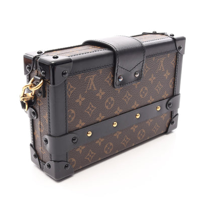 プティット マル モノグラム ショルダーバッグ PVC レザー ブラウン ブラック ルイヴィトン バッグ LOUIS VUITTON