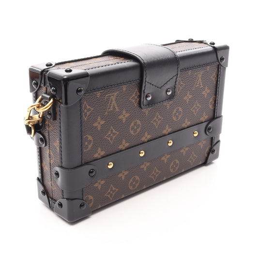 プティット マル モノグラム ショルダーバッグ PVC レザー ブラウン ブラック ルイヴィトン バッグ LOUIS VUITTON