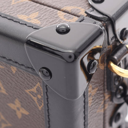 プティット マル モノグラム ショルダーバッグ PVC レザー ブラウン ブラック ルイヴィトン バッグ LOUIS VUITTON