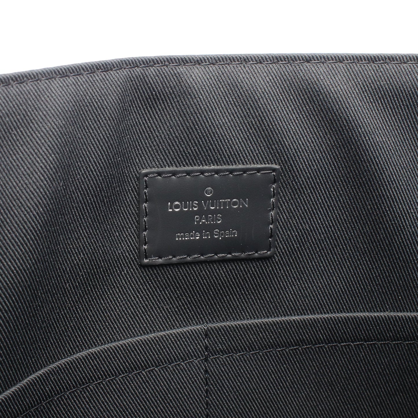 ディストリクト MM NM ダミエグラフィット ショルダーバッグ PVC レザー ブラック ルイヴィトン バッグ LOUIS VUITTON