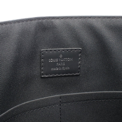 ディストリクト MM NM ダミエグラフィット ショルダーバッグ PVC レザー ブラック ルイヴィトン バッグ LOUIS VUITTON