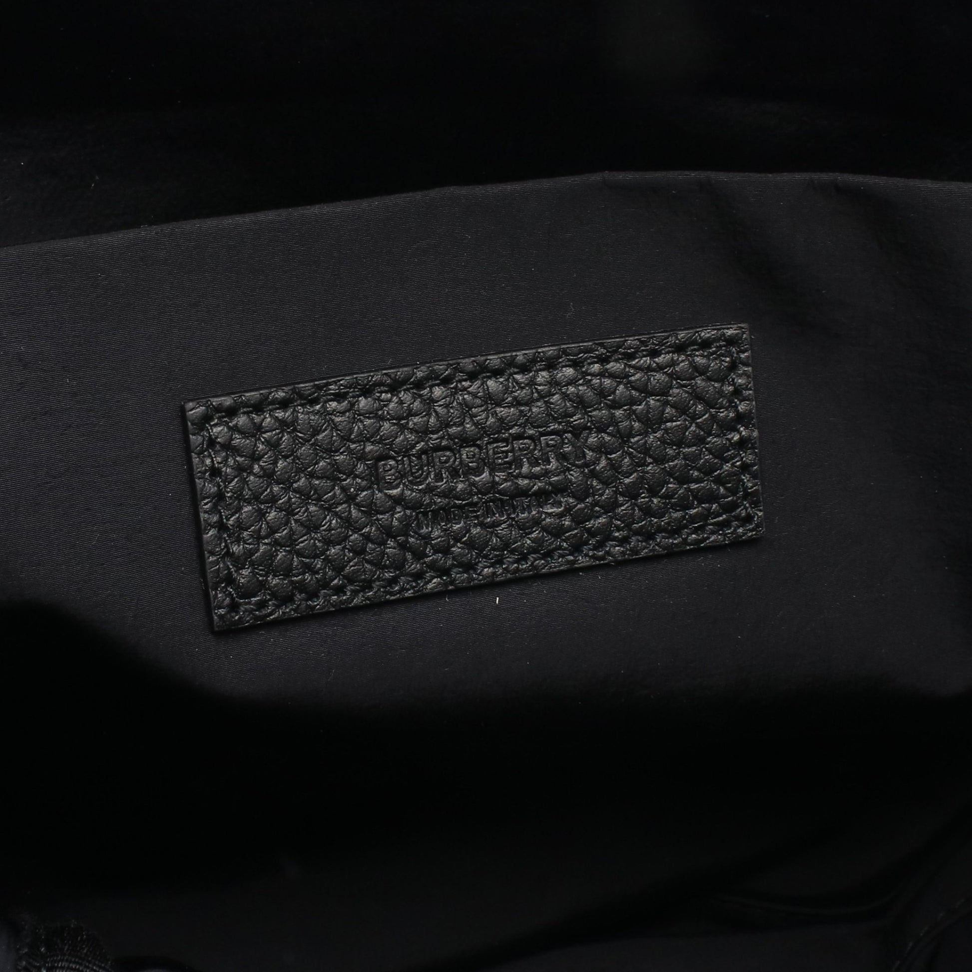 チェック ジャガード クロスボディバッグ ショルダーバッグ ナイロン レザー ブラック バーバリー バッグ BURBERRY