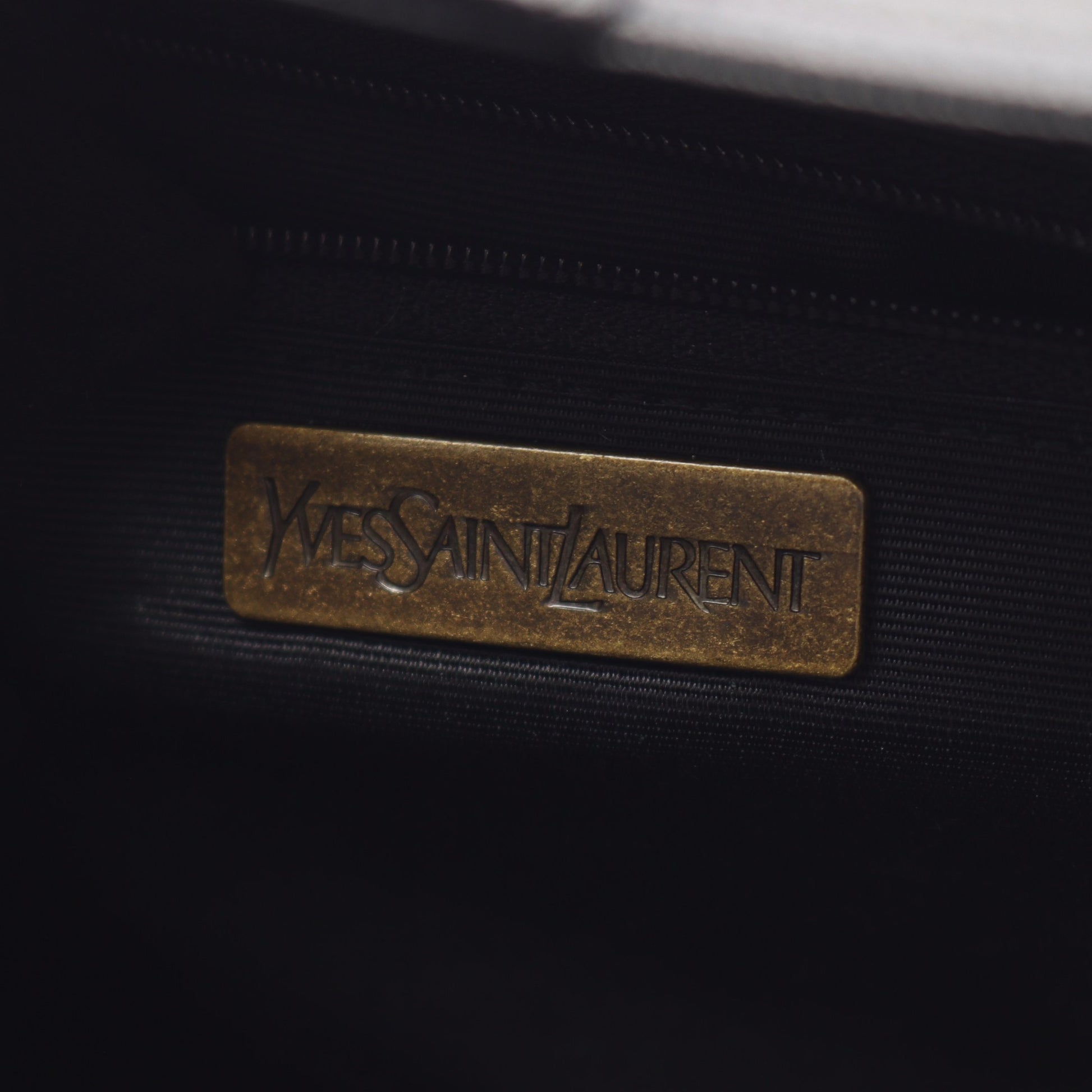 ハンドバッグ トートバッグ レザー ブラック イヴサンローラン バッグ YVES SAINT LAURENT