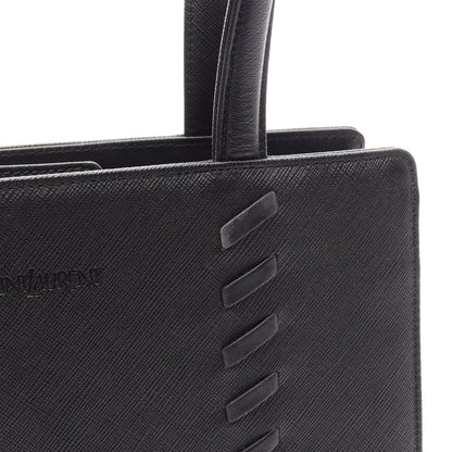 ハンドバッグ トートバッグ レザー ブラック イヴサンローラン バッグ YVES SAINT LAURENT