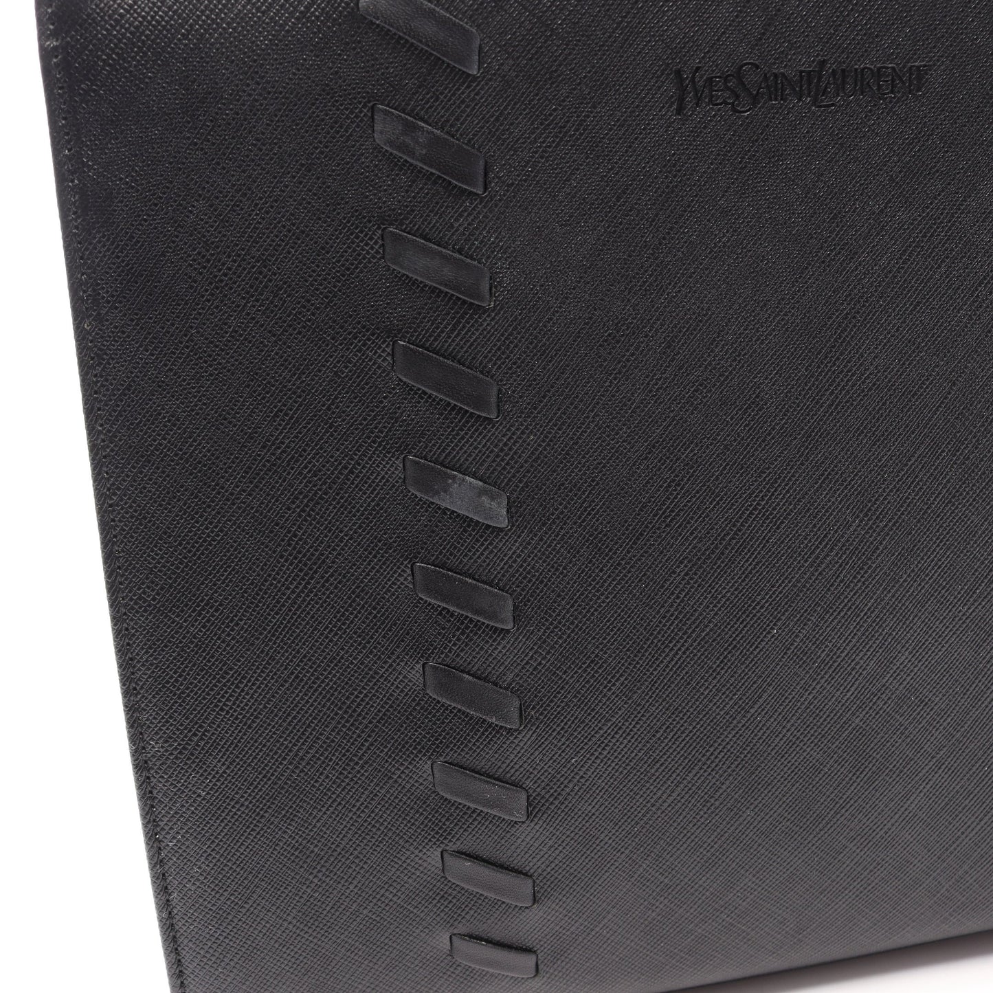 ハンドバッグ トートバッグ レザー ブラック イヴサンローラン バッグ YVES SAINT LAURENT