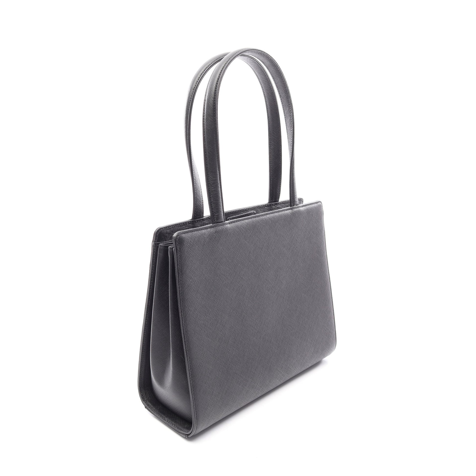 ハンドバッグ トートバッグ レザー ブラック イヴサンローラン バッグ YVES SAINT LAURENT