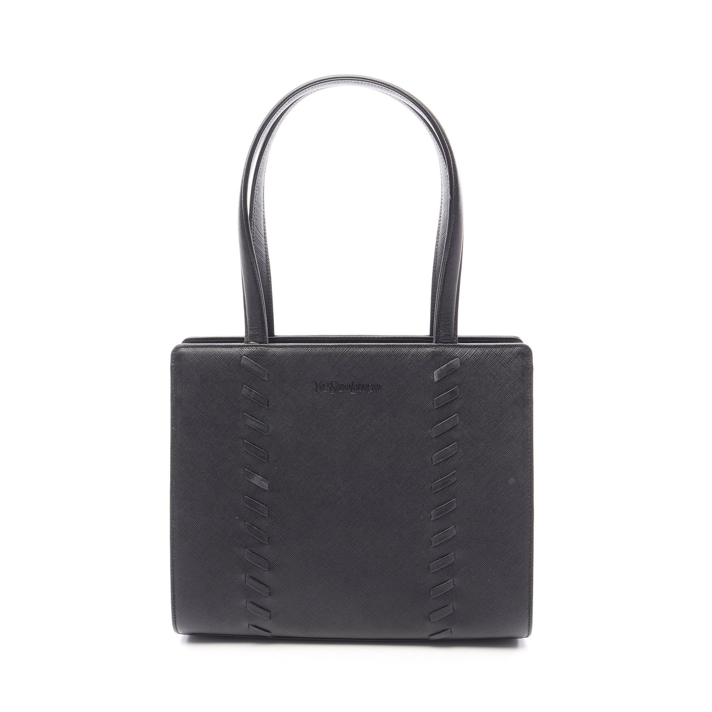 ハンドバッグ トートバッグ レザー ブラック イヴサンローラン バッグ YVES SAINT LAURENT
