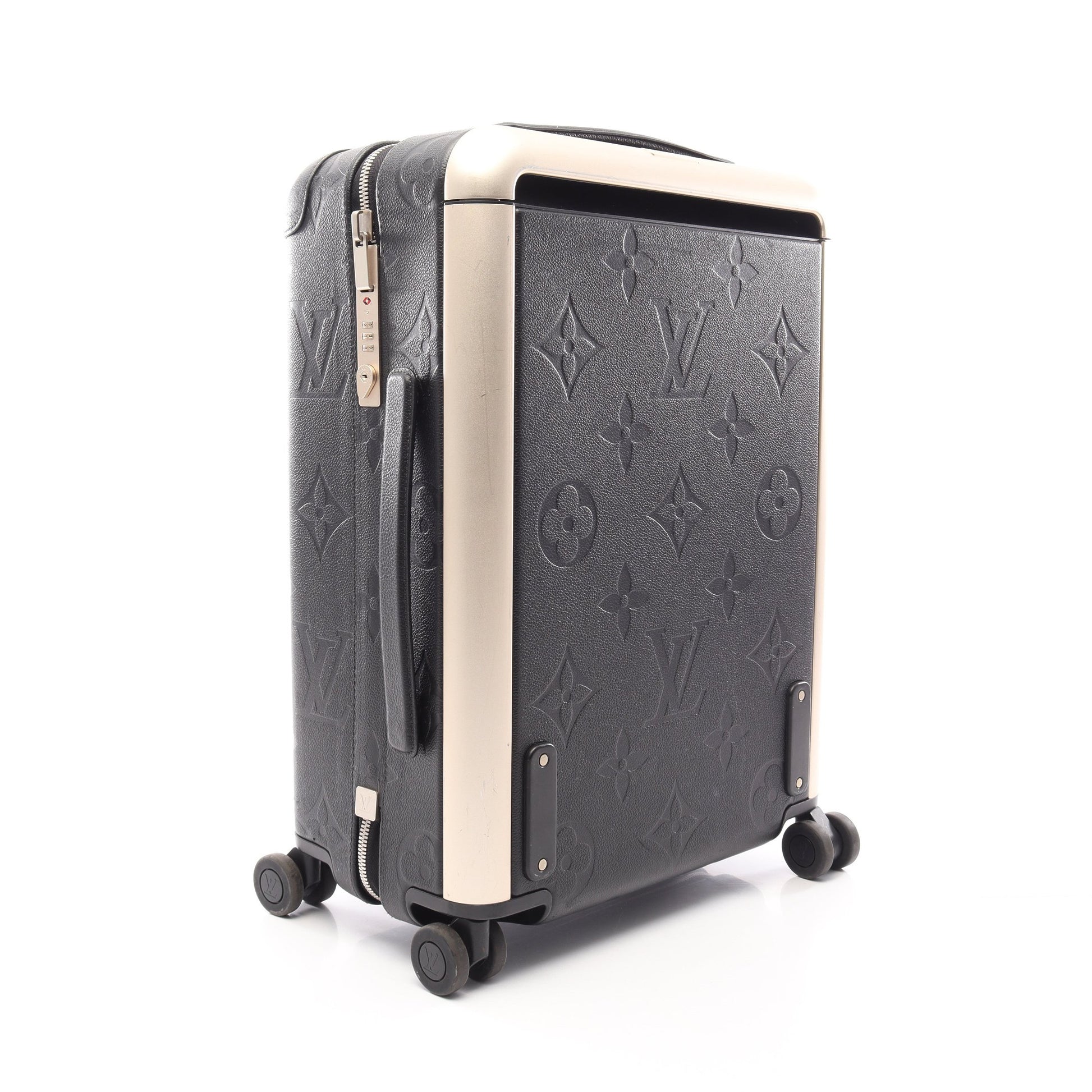 ホライゾン55 モノグラムアンプラント ノワール キャリーケース スーツケース レザー ブラック ルイヴィトン バッグ LOUIS VUITTON