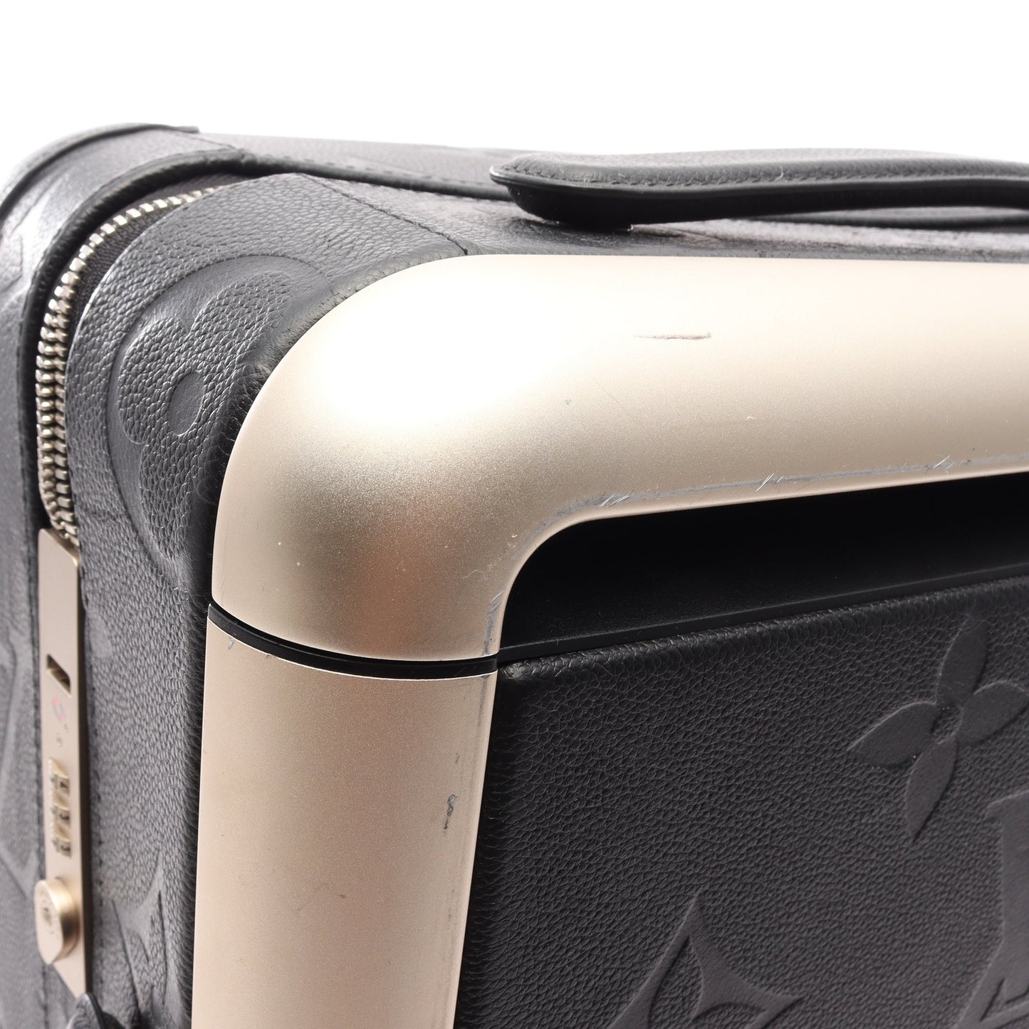 ホライゾン55 モノグラムアンプラント ノワール キャリーケース スーツケース レザー ブラック ルイヴィトン バッグ LOUIS VUITTON