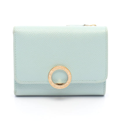 ブルガリブルガリ 三つ折り財布 レザー ライトグリーン ブルガリ 財布・小物 BVLGARI