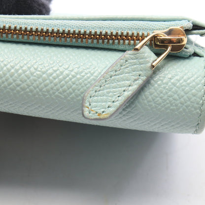 ブルガリブルガリ 三つ折り財布 レザー ライトグリーン ブルガリ 財布・小物 BVLGARI