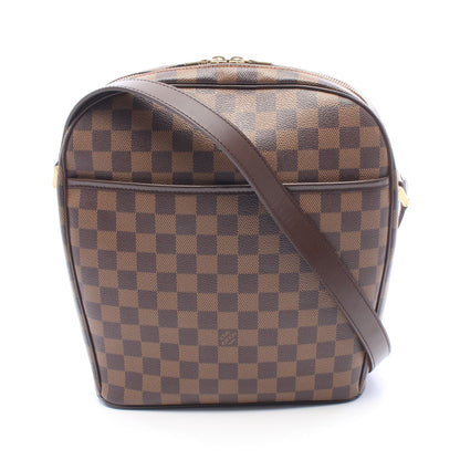 イパネマGM ダミエエベヌ ショルダーバッグ PVC レザー ブラウン ルイヴィトン バッグ LOUIS VUITTON