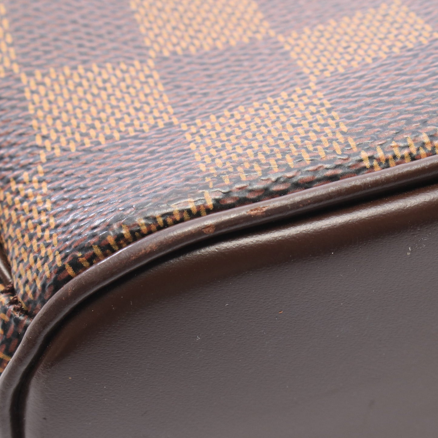 イパネマGM ダミエエベヌ ショルダーバッグ PVC レザー ブラウン ルイヴィトン バッグ LOUIS VUITTON