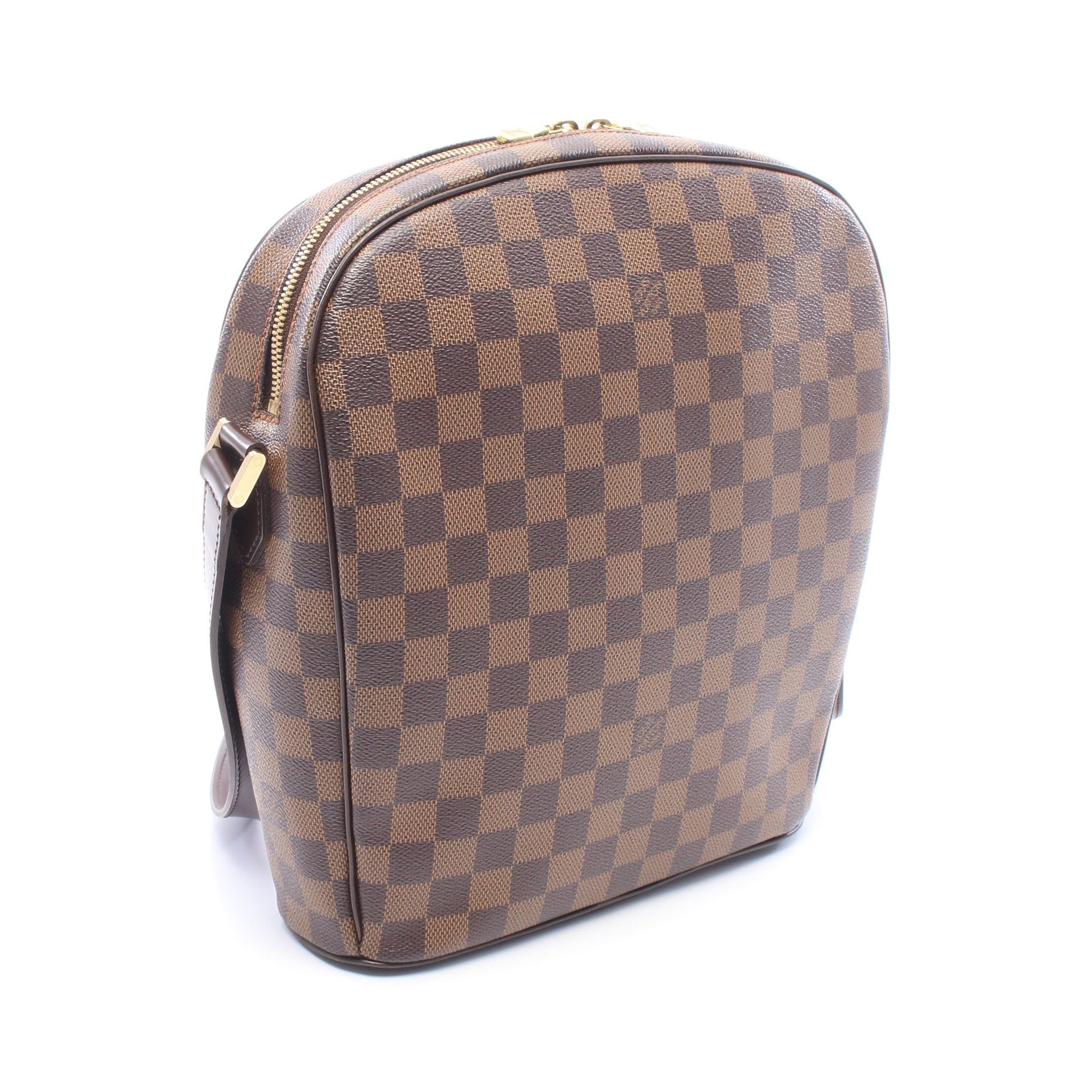 イパネマGM ダミエエベヌ ショルダーバッグ PVC レザー ブラウン ルイヴィトン バッグ LOUIS VUITTON