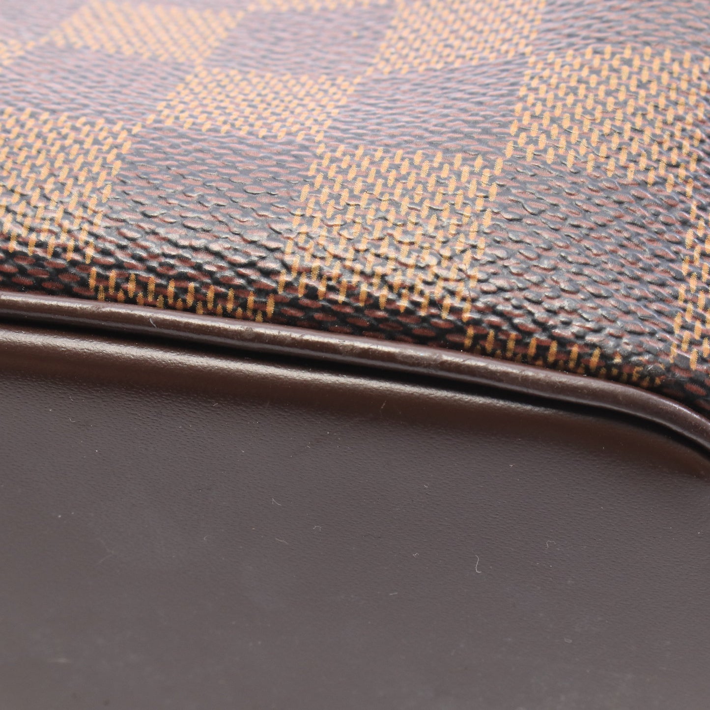 イパネマGM ダミエエベヌ ショルダーバッグ PVC レザー ブラウン ルイヴィトン バッグ LOUIS VUITTON