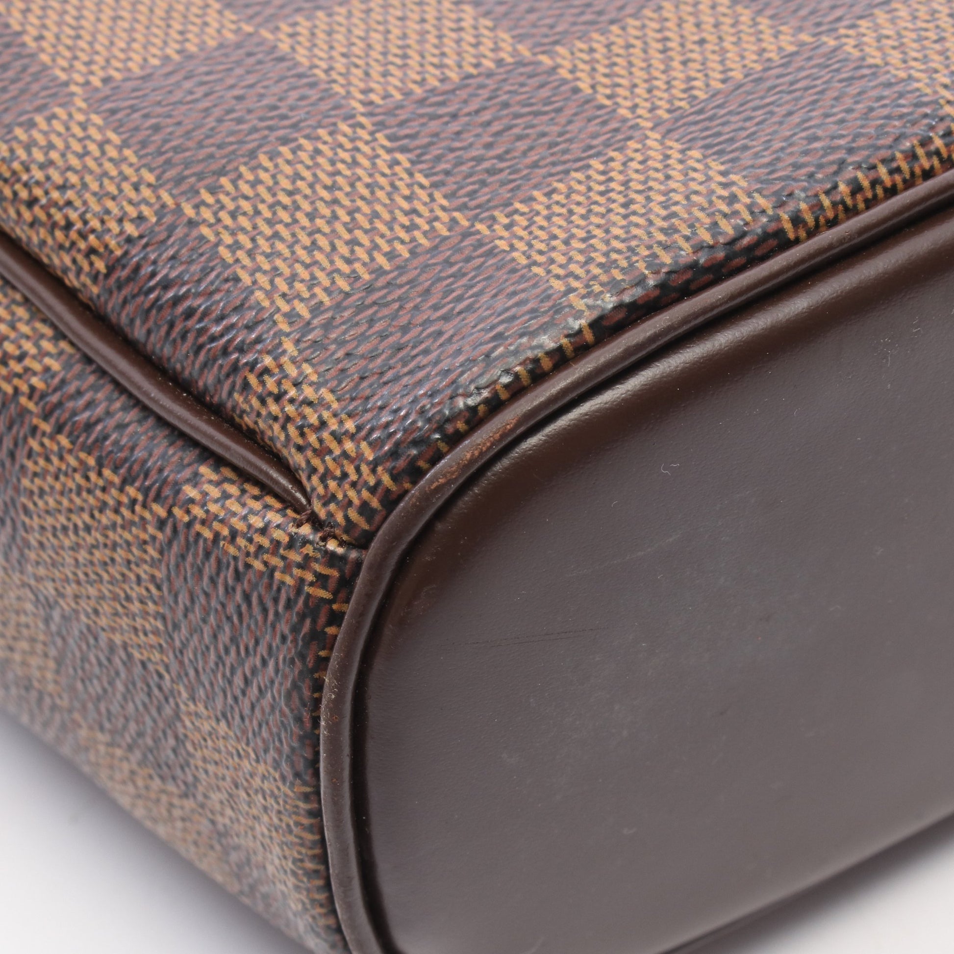 イパネマGM ダミエエベヌ ショルダーバッグ PVC レザー ブラウン ルイヴィトン バッグ LOUIS VUITTON