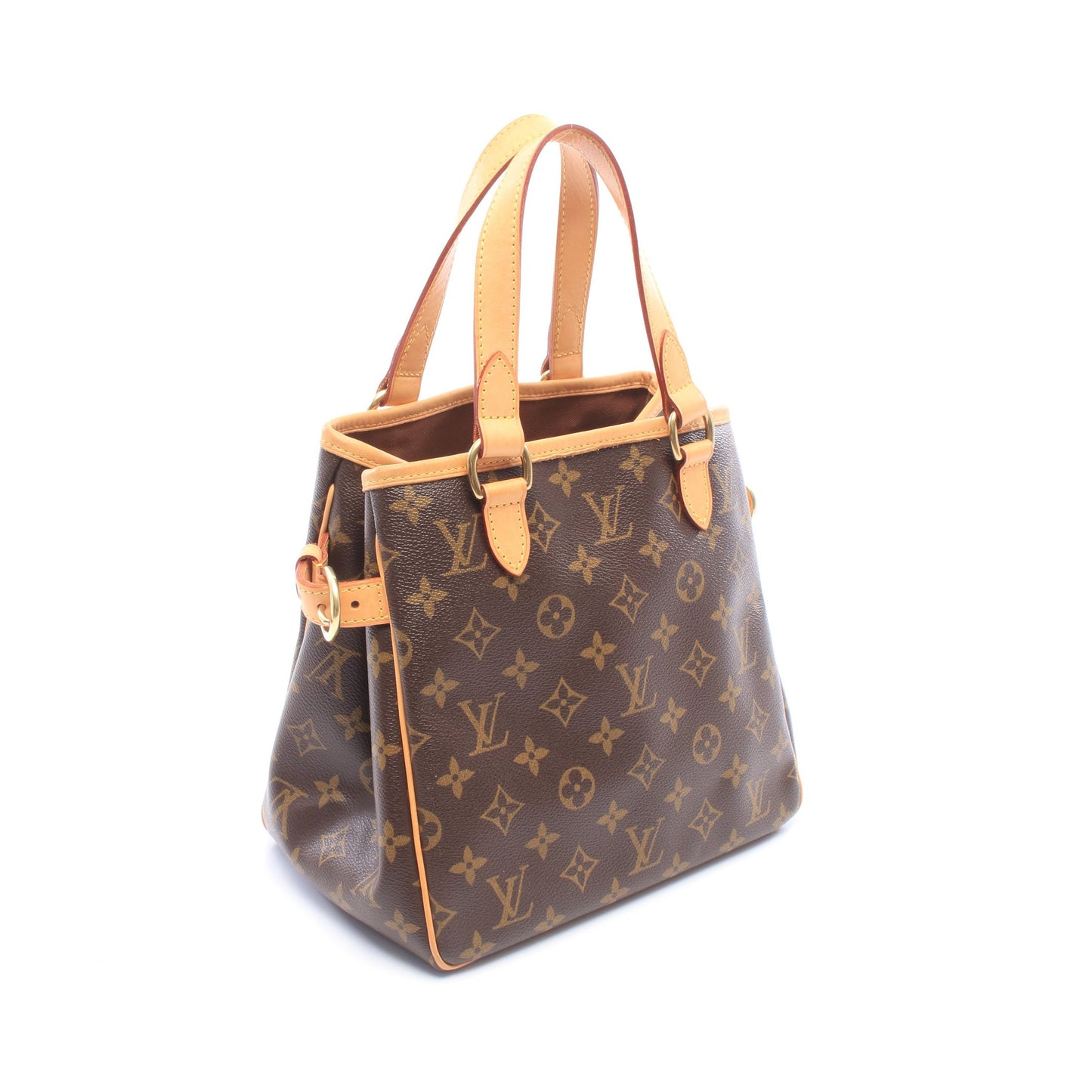 バティニョール モノグラム ハンドバッグ PVC レザー ブラウン ルイヴィトン バッグ LOUIS VUITTON