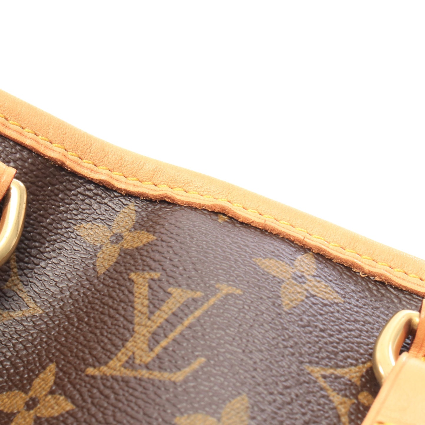 バティニョール モノグラム ハンドバッグ PVC レザー ブラウン ルイヴィトン バッグ LOUIS VUITTON