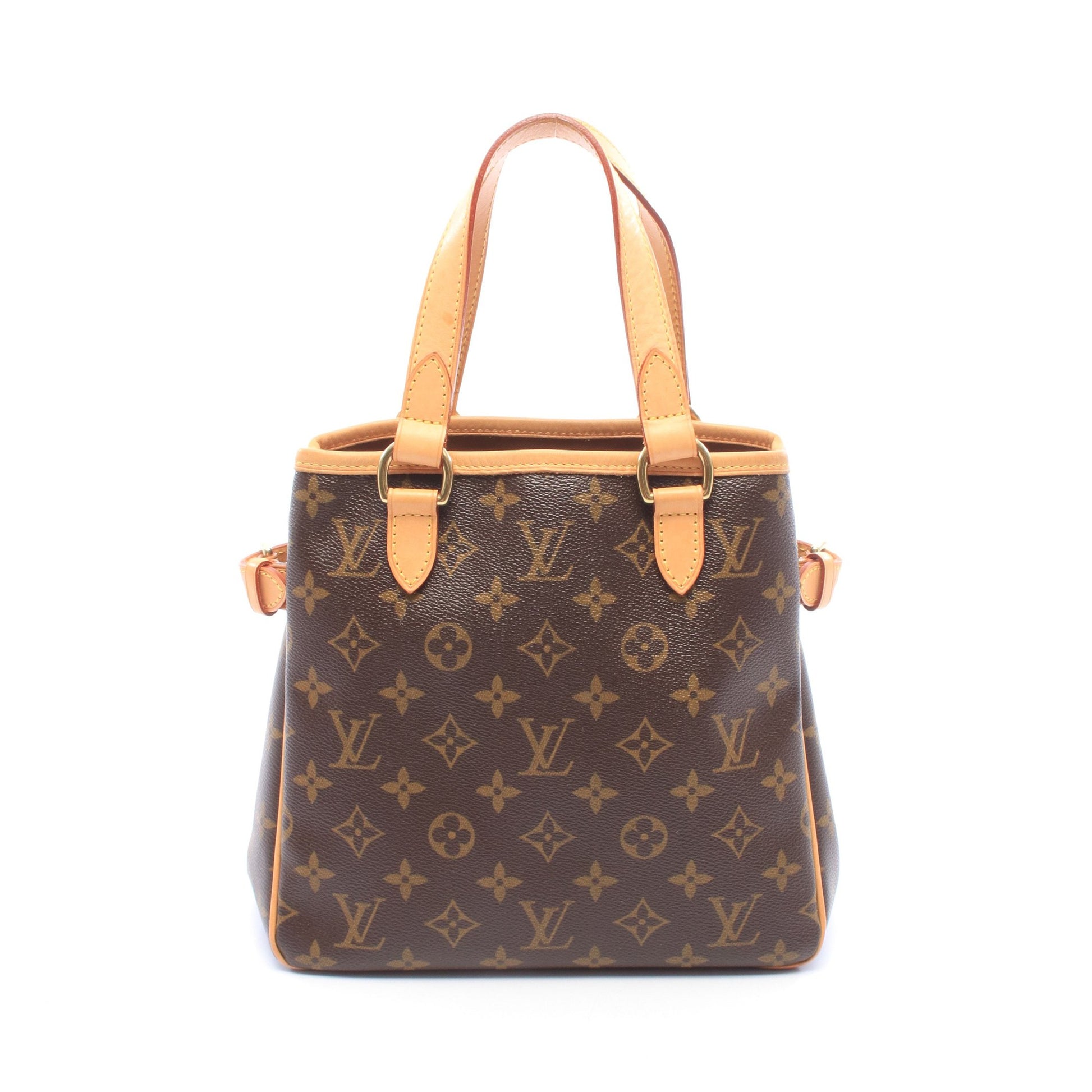 バティニョール モノグラム ハンドバッグ PVC レザー ブラウン ルイヴィトン バッグ LOUIS VUITTON