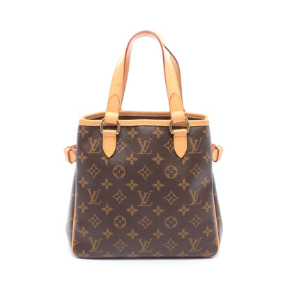 バティニョール モノグラム ハンドバッグ PVC レザー ブラウン ルイヴィトン バッグ LOUIS VUITTON