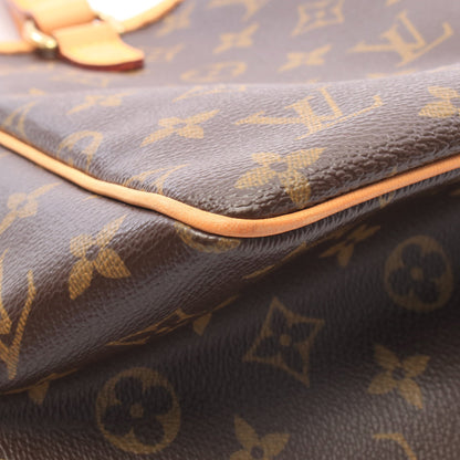 バティニョール モノグラム ハンドバッグ PVC レザー ブラウン ルイヴィトン バッグ LOUIS VUITTON