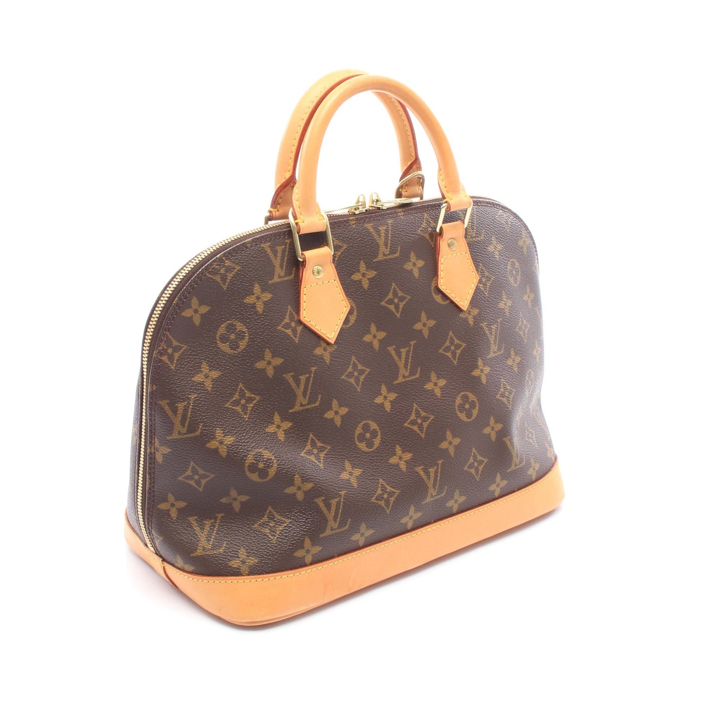 アルマPM モノグラム ハンドバッグ PVC レザー ブラウン ルイヴィトン バッグ LOUIS VUITTON