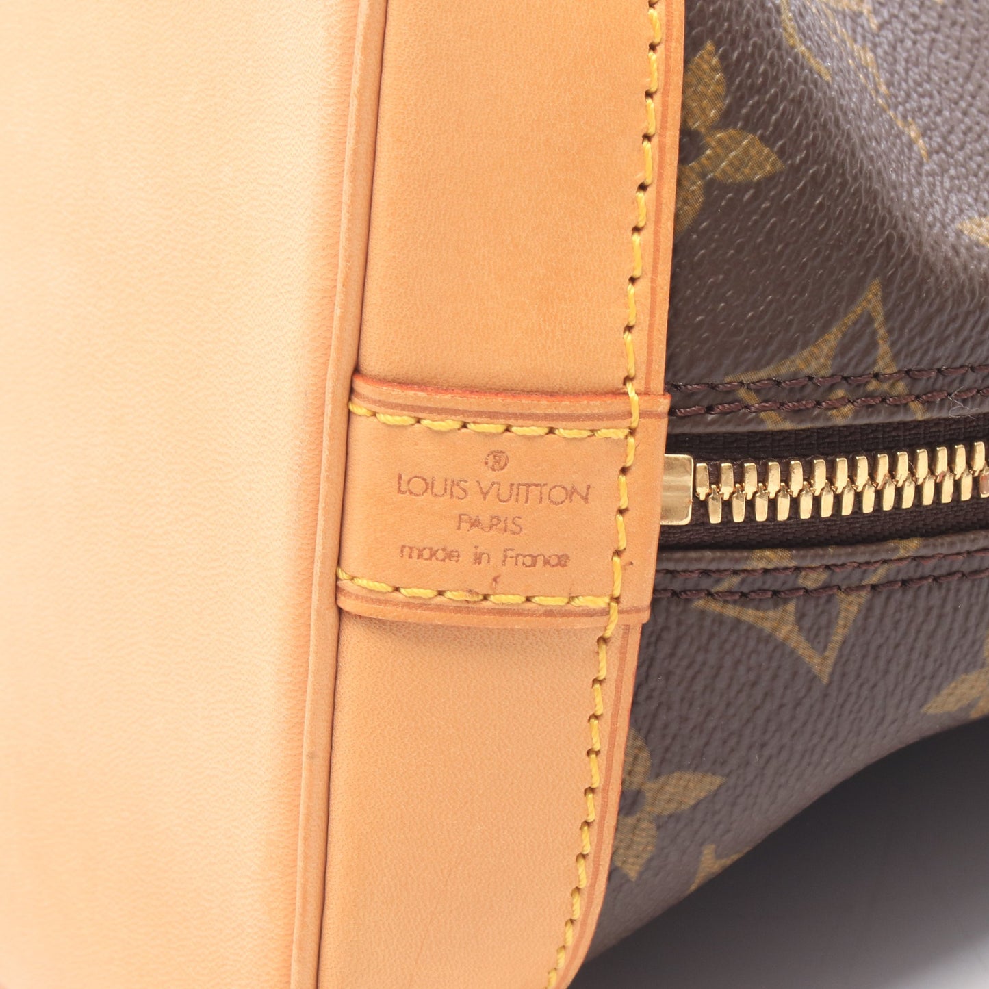 アルマPM モノグラム ハンドバッグ PVC レザー ブラウン ルイヴィトン バッグ LOUIS VUITTON