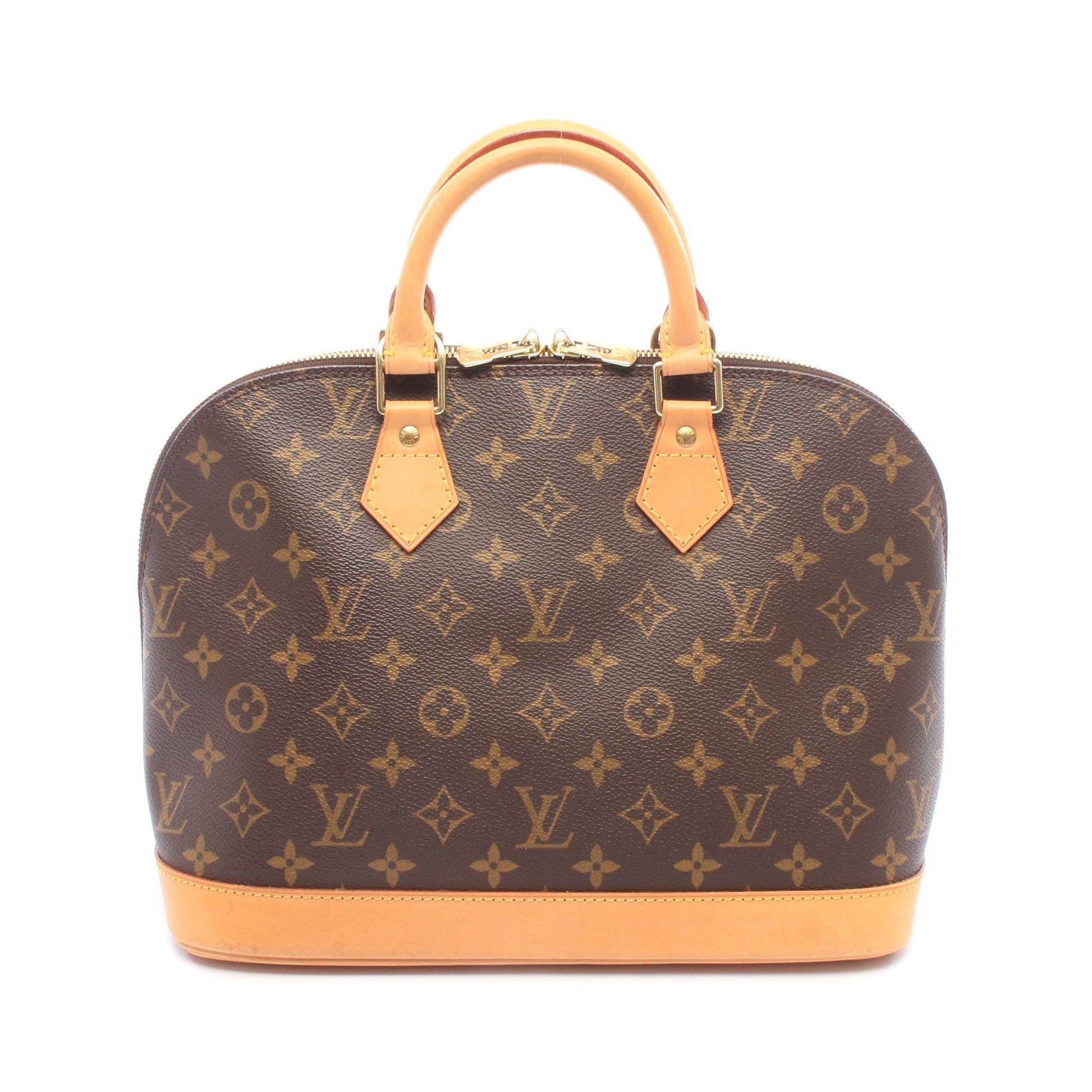 アルマPM モノグラム ハンドバッグ PVC レザー ブラウン ルイヴィトン バッグ LOUIS VUITTON