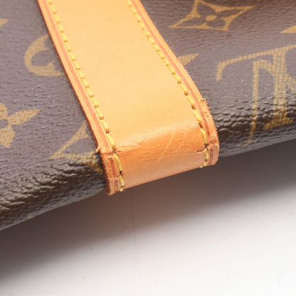 キーポル50 モノグラム ボストンバッグ PVC レザー ブラウン ルイヴィトン バッグ LOUIS VUITTON
