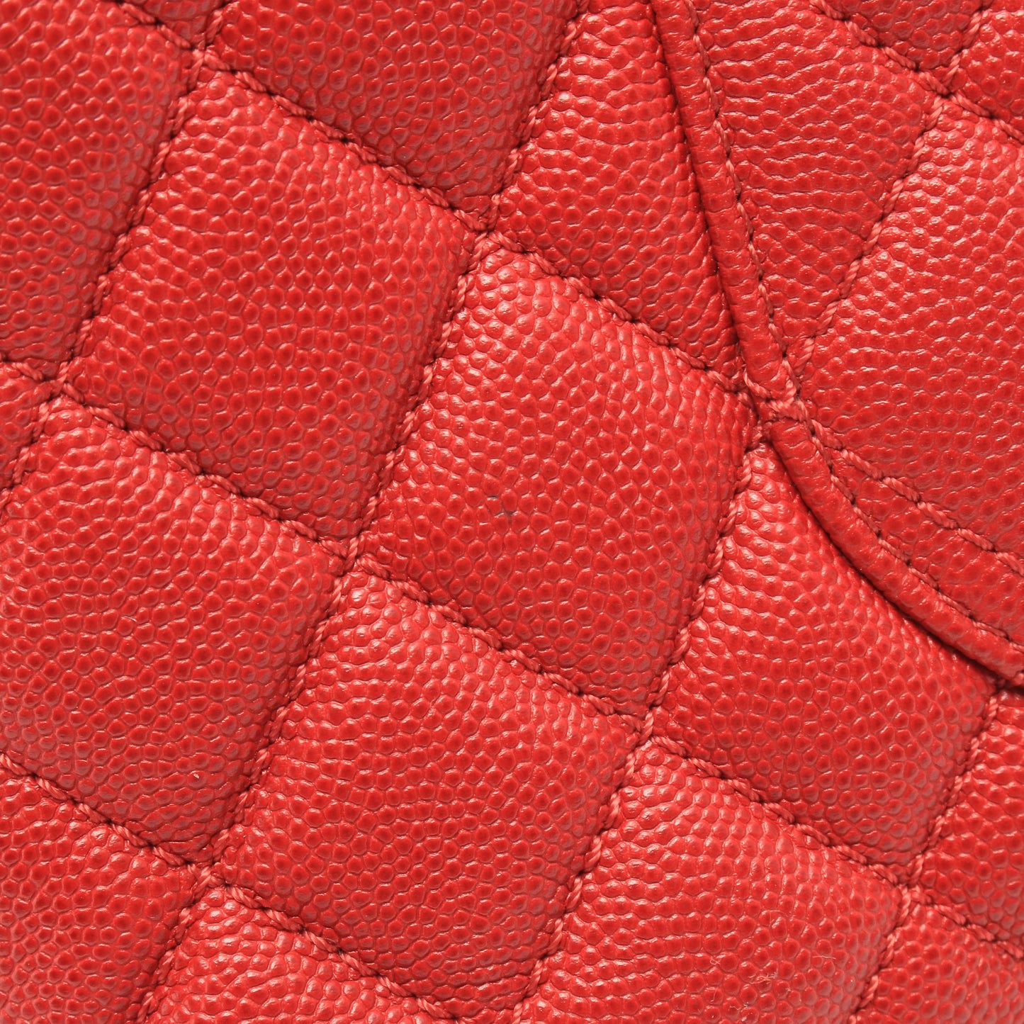ココハンドル29 トップハンドル フラップ バッグ マトラッセ 2WAY ハンドバッグ キャビアスキン レッド ゴールド金具 シャネル バッグ CHANEL