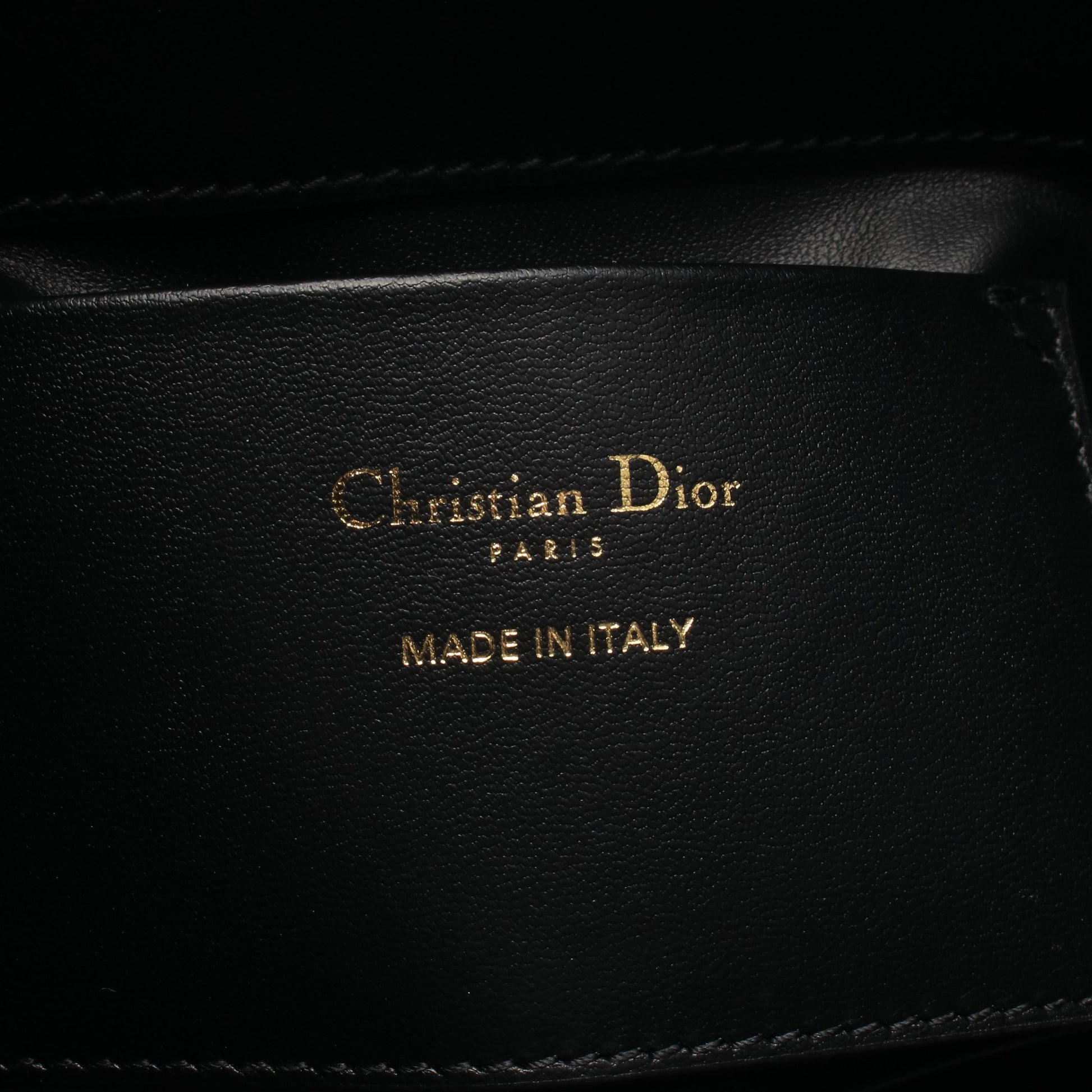 Dior Toujours バーティカル トートバッグ スモール マクロカナージュ 2WAY ハンドバッグ レザー ブラック クリスチャンディオール バッグ Christian Dior