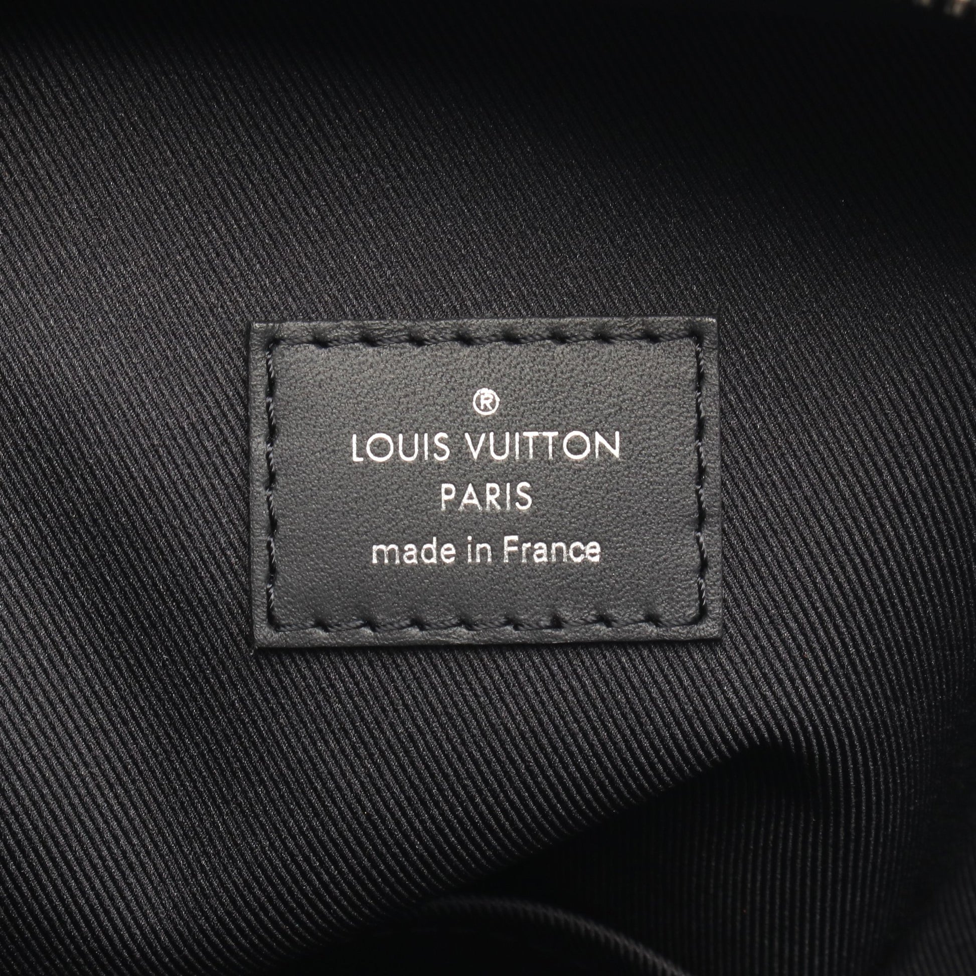 アポロ モノグラムエクリプス バックパック リュックサック PVC レザー ブラック ルイヴィトン バッグ LOUIS VUITTON