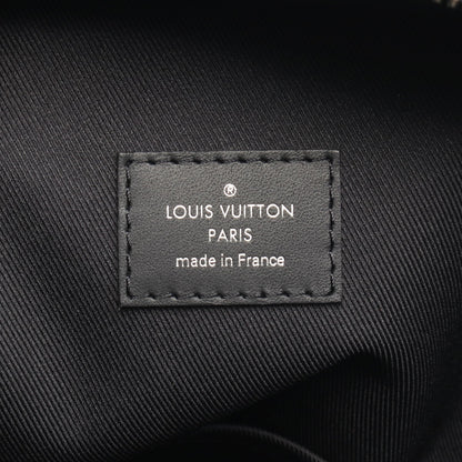 アポロ モノグラムエクリプス バックパック リュックサック PVC レザー ブラック ルイヴィトン バッグ LOUIS VUITTON