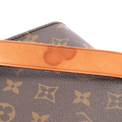 カルトシエールMM モノグラム ショルダーバッグ PVC レザー ブラウン ルイヴィトン バッグ LOUIS VUITTON