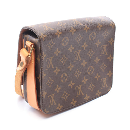 カルトシエールMM モノグラム ショルダーバッグ PVC レザー ブラウン ルイヴィトン バッグ LOUIS VUITTON