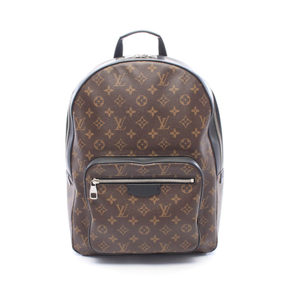 ジョッシュ モノグラムマカサー バックパック リュックサック PVC レザー ブラウン ブラック ルイヴィトン バッグ LOUIS VUITTON
