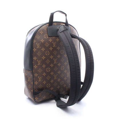 ジョッシュ モノグラムマカサー バックパック リュックサック PVC レザー ブラウン ブラック ルイヴィトン バッグ LOUIS VUITTON