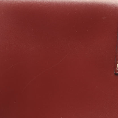 ジジェPM ルージュアッシュ クラッチバッグ ボックスカーフ ボルドー ○R刻印 エルメス バッグ HERMES