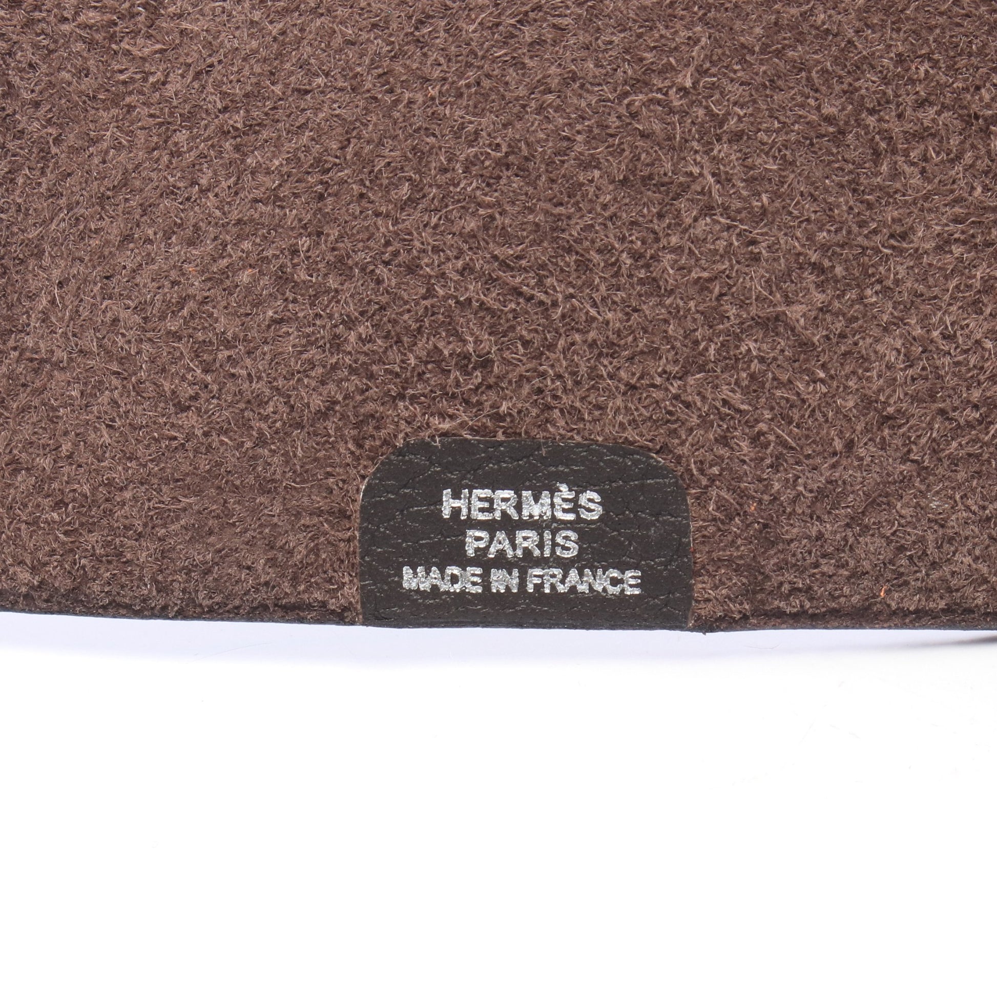 ユリス ミニ マカサー 手帳カバー トゴ ダークブラウン シルバー金具 X刻印 エルメス 財布・小物 HERMES