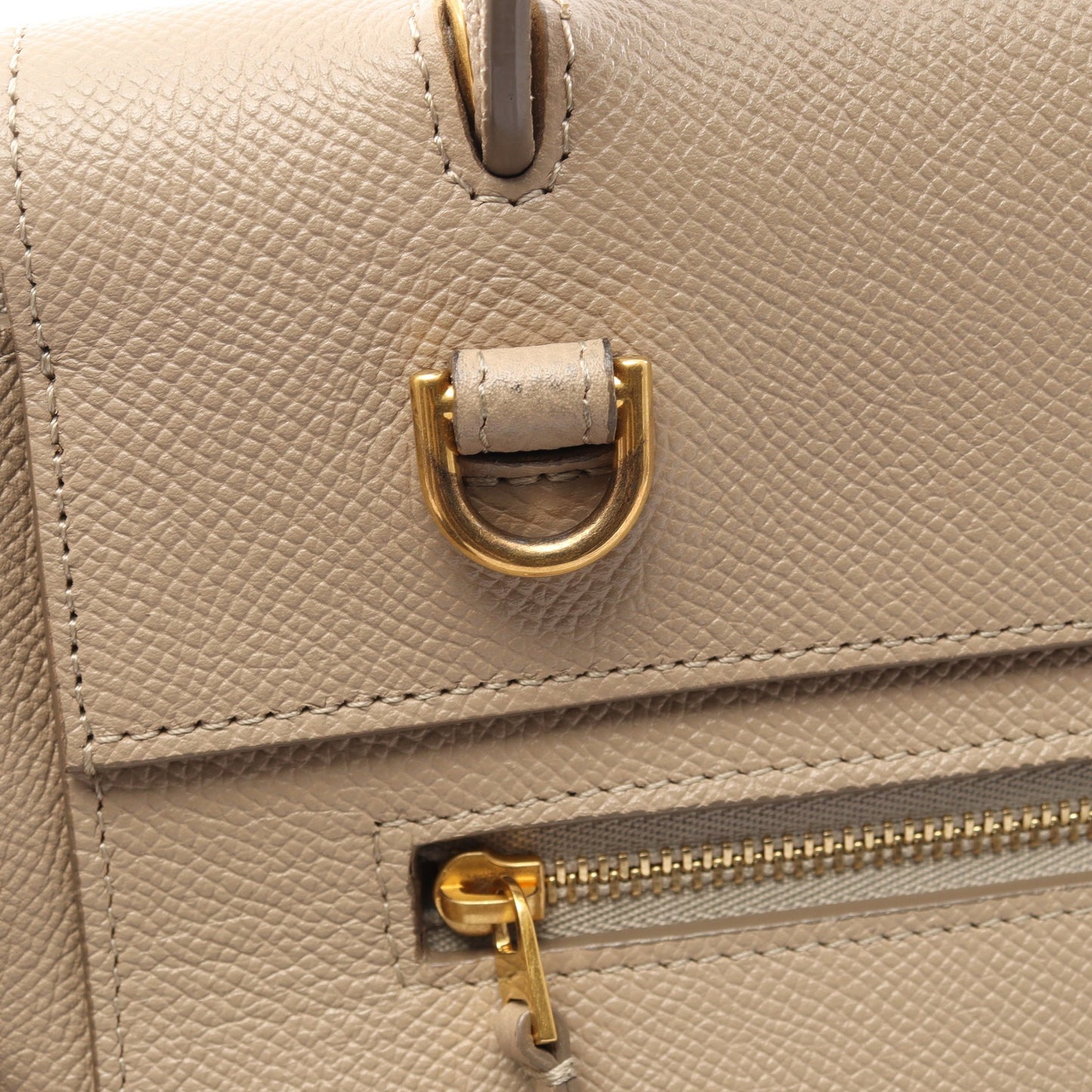 BELT BAG MICRO ベルトバッグ マイクロ 2WAY ハンドバッグ レザー ベージュ セリーヌ バッグ CELINE