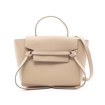 BELT BAG MICRO ベルトバッグ マイクロ 2WAY ハンドバッグ レザー ベージュ セリーヌ バッグ CELINE