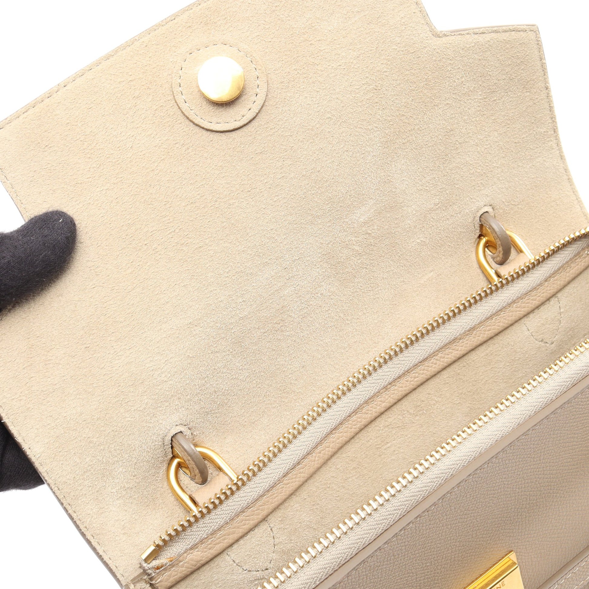 BELT BAG MICRO ベルトバッグ マイクロ 2WAY ハンドバッグ レザー ベージュ セリーヌ バッグ CELINE